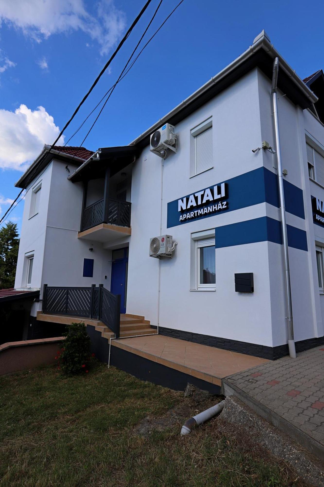 Natali Apartmanhaz エゲル エクステリア 写真